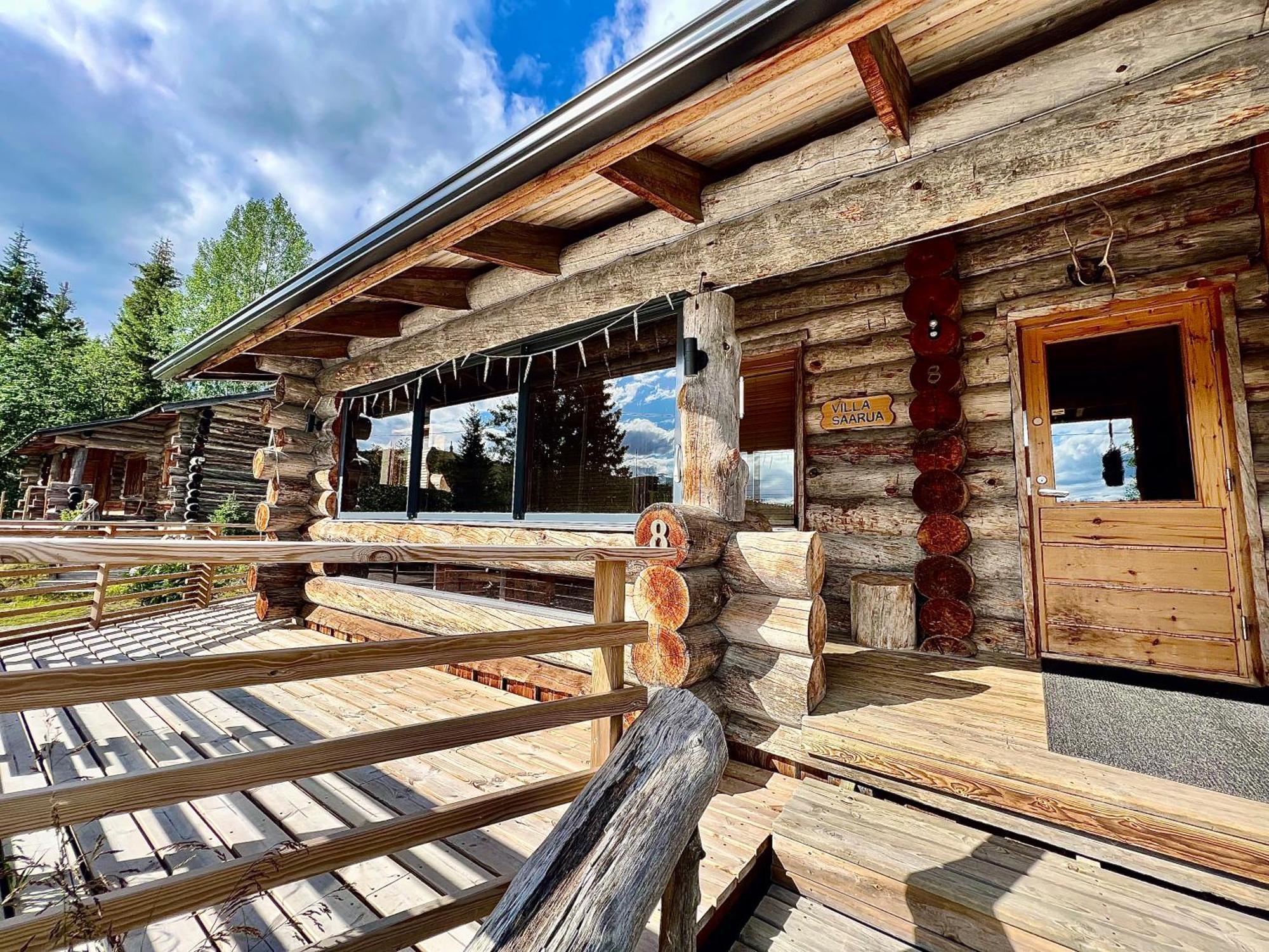 Villa Saarua: Ski-In Accommodation with Family-Friendly Amenities Ruka Exterior photo