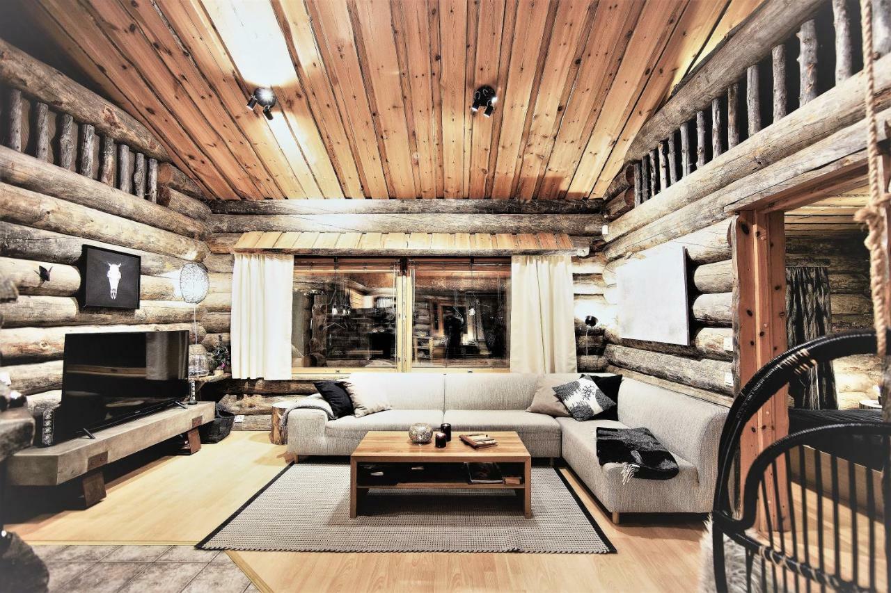Villa Saarua: Ski-In Accommodation with Family-Friendly Amenities Ruka Exterior photo